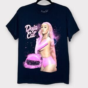 DOJA CAT black/pink t shirt men’s size medium